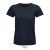 Tricou la baza gatului, Dama, maneca scurta, SOL'S, 2401E10577, Bumbac, Albastru French navy, 3XL