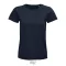 Tricou la baza gatului, Dama, maneca scurta, SOL'S, 2401E10577, Bumbac, Albastru French navy, 3XL