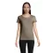 Tricou la baza gatului cu maneca scurta, Femei, SOL'S, 2601E12175, Bumbac, Kaki, L