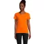 Tricou la baza gatului cu maneca scurta, Femei, SOL'S, 2601E12186, Bumbac, Portocaliu, M