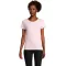 Tricou la baza gatului cu maneca scurta, Femei, SOL'S, 2601E12194, Bumbac, Roz Pale, XXL