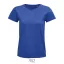 Tricou la baza gatului, Dama, maneca scurta, SOL'S, 2401E10579, Bumbac, Albastru royal, 3XL