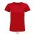 Tricou la baza gatului, Dama, maneca scurta, SOL'S, 2401E10580, Bumbac, Rosu, 3XL