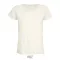 Tricou la baza gatului, Dama, maneca scurta, SOL'S, 2401E10587, Bumbac, Crem, L