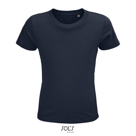 CRUSADER-KIDS TSHIRT-150g, Organic cotton, French Navy, XXL