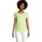Tricou la baza gatului cu maneca scurta, Femei, SOL'S, 2601E11981, Bumbac, Verde Apple, S