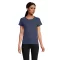 Tricou la baza gatului cu maneca scurta, Femei, SOL'S, 2601E12007, Bumbac, Albastru Denim, M
