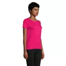 Tricou la baza gatului cu maneca scurta, Femei, SOL'S, 2601E12016, Bumbac, Fuchsia, L