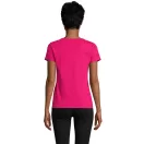 Tricou la baza gatului cu maneca scurta, Femei, SOL'S, 2601E12017, Bumbac, Fuchsia, M