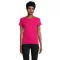 Tricou la baza gatului cu maneca scurta, Femei, SOL'S, 2601E12020, Bumbac, Fuchsia, XXL
