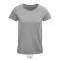 CRUSADER-WOMEN TSHIRT-150g, Organic cotton, Grey Melange, L