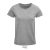 CRUSADER-WOMEN TSHIRT-150g, Organic cotton, Grey Melange, XL