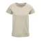 Tricou la baza gatului cu maneca scurta, Femei, SOL'S, 2601E12021, Bumbac, Bej Heather, L