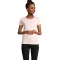 Tricou la baza gatului cu maneca scurta, Femei, SOL'S, 2601E12030, Bumbac, Roz Heather, XXL