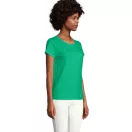 Tricou la baza gatului cu maneca scurta, Femei, SOL'S, 2601E12035, Bumbac, Verde Kelly, XXL
