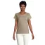 Tricou la baza gatului cu maneca scurta, Femei, SOL'S, 2601E12037, Bumbac, Kaki, M