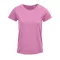 Tricou la baza gatului cu maneca scurta, Femei, SOL'S, 2601E12052, Bumbac, Roz Orchid, M