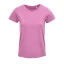 Tricou la baza gatului cu maneca scurta, Femei, SOL'S, 2601E12052, Bumbac, Roz Orchid, M