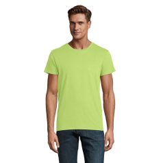   Tricou la baza gatului, Barbati, maneca scurta, SOL'S, 2401E10625, Bumbac, Verde apple, M