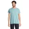 Tricou la baza gatului, Barbati, maneca scurta, SOL'S, 2401E10640, Bumbac, Albastru pool, M