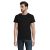 Tricou la baza gatului, Barbati, maneca scurta, SOL'S, 2401E10645, Bumbac, Negru deep, 5XL