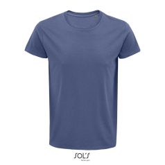   Tricou Barbati, 42FEB234086, Crusader Men, Bumbac, Masculin, Albastru Denim, S