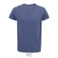 Tricou Barbati, 42FEB234086, Crusader Men, Bumbac, Masculin, Albastru Denim, S