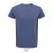 Tricou Barbati, 42FEB234088, Crusader Men, Bumbac, Masculin, Albastru Denim, XS
