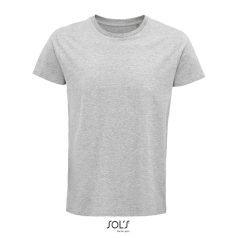   Tricou la baza gatului, Barbati, maneca scurta, SOL'S, 2401E10664, Bumbac, Gri melange, 4XL