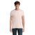 Tricou la baza gatului, Barbati, maneca scurta, SOL'S, 2401E10677, Bumbac, Roz heather, XL