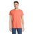 Tricou la baza gatului, Barbati, maneca scurta, SOL'S, 2401E10695, Bumbac, Portocaliu pop, 3XL