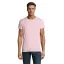 Tricou la baza gatului, Barbati, maneca scurta, SOL'S, 2401E10707, Bumbac, Roz pale, XS