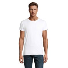   Tricou la baza gatului, Barbati, maneca scurta, SOL'S, 2401E10722, Bumbac, Alb, 5XL