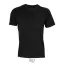 Tricou 42FEB234408, Odyssey, Bumbac, Unisex, Negru Recycled, XS
