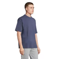   Tricou la baza gatului cu maneca scurta, Barbati, SOL'S, 2601E10552, Bumbac, Albastru Denim, L