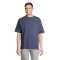 Tricou la baza gatului cu maneca scurta, Barbati, SOL'S, 2601E10553, Bumbac, Albastru Denim, M