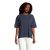 Tricou cu maneca scurta, la baza gatului, Casual, Femei, SOL'S, 2410E18980, Bumbac, Albastru french navy, M