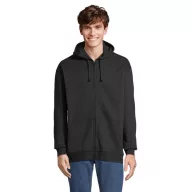   Hanorac cu gluga, Unisex, SOL'S, 2401E10724, Bumbac, Poliester, Negru, L