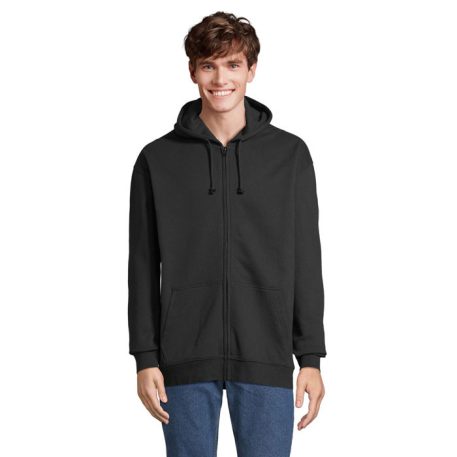 Hanorac cu gluga, Unisex, SOL'S, 2401E10726, Bumbac, Poliester, Negru, S