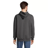   Hanorac cu gluga, Unisex, SOL'S, 2601E10589, Bumbac, Poliester, Gri charcoal melange, XXS