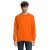 Bluza la baza gatului, Unisex, SOL'S, 2401E10870, Bumbac, Poliester, Portocaliu, XXL