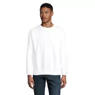   Bluza Unisex, SOL'S, 2601E10599, Bumbac, Poliester, Alb, XXS