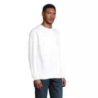   Bluza Unisex, SOL'S, 2601E10599, Bumbac, Poliester, Alb, XXS