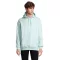 Hanorac cu gluga, Unisex, SOL'S, 2401E10889, Bumbac, Poliester, Albastru arctic, 3XL