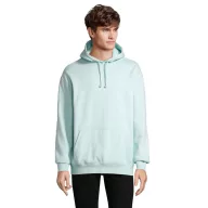   Hanorac cu gluga, Unisex, SOL'S, 2601E10601, Bumbac, Poliester, Albastru Arctic, XXS