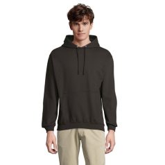   Hanorac cu gluga, Unisex, SOL'S, 2401E10925, Bumbac, Poliester, Negru, XXL