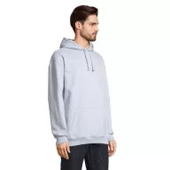   Hanorac cu gluga, Unisex, SOL'S, 2601E10610, Bumbac, Poliester, Albastru creamy, XXS