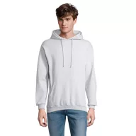   Hanorac cu gluga, Unisex, SOL'S, 2601E10620, Bumbac, Poliester, Gri melange, XXS
