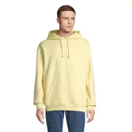   Hanorac cu gluga, Unisex, SOL'S, 2601E10618, Bumbac, Poliester, Galben deschis, XXS