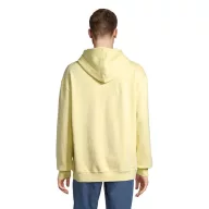   Hanorac cu gluga, Unisex, SOL'S, 2601E10618, Bumbac, Poliester, Galben deschis, XXS